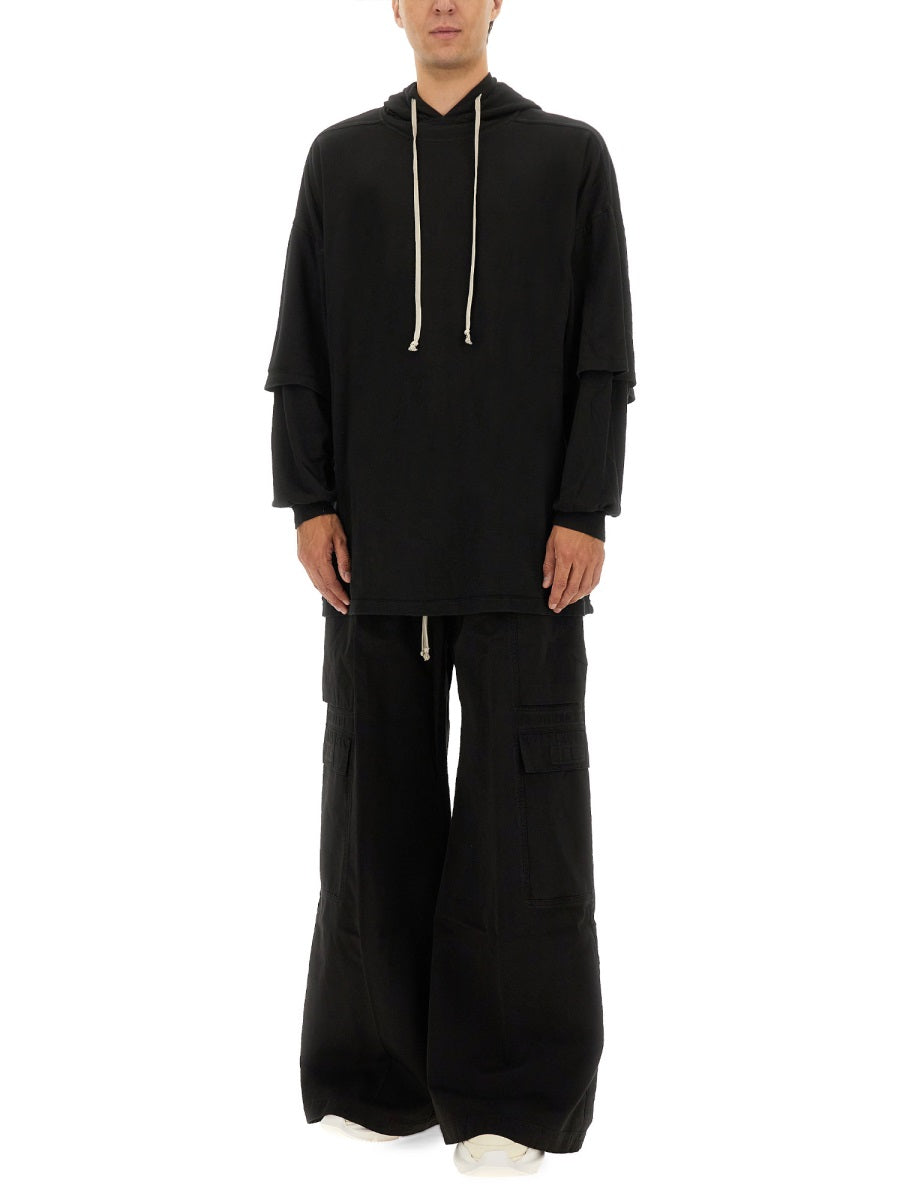 RICK OWENS DRKSHDW Hustler Hoodie for Men