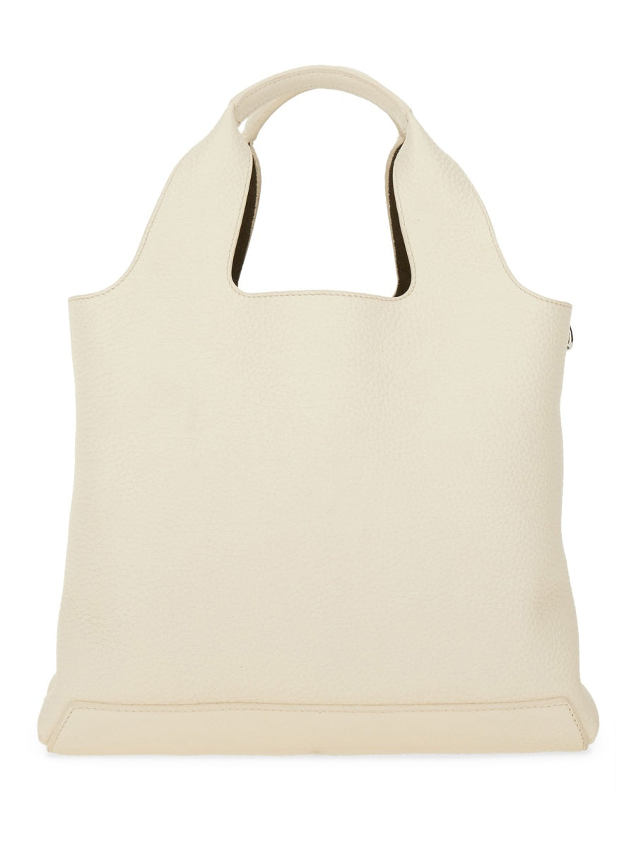 HOGAN Leather Shopping Handbag - Women's Shoulder Bag