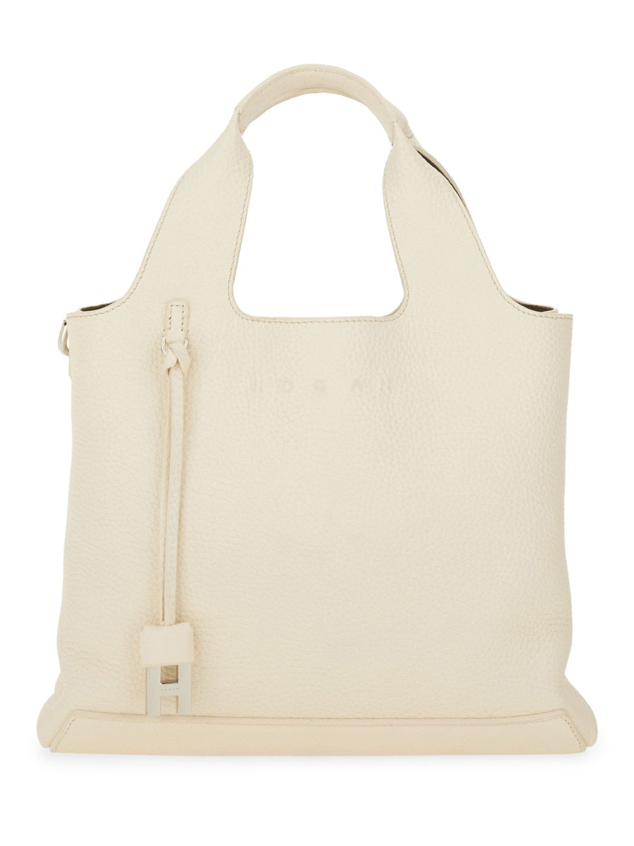 HOGAN Leather Shopping Handbag - Women's Shoulder Bag
