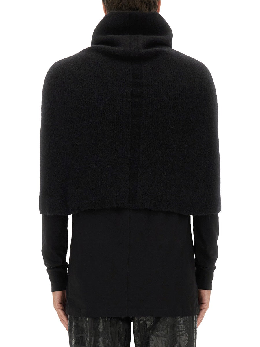 RICK OWENS Knit Cape - Uni Size