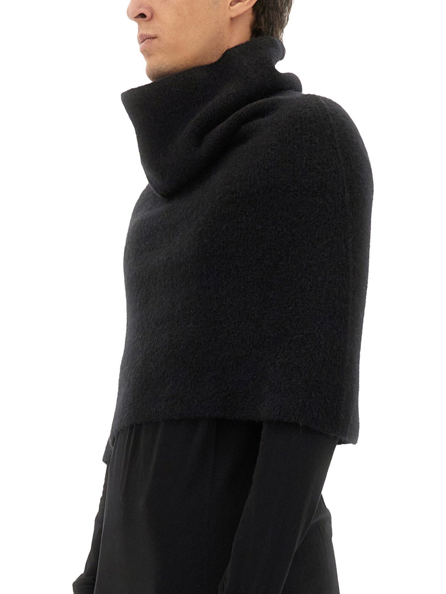 RICK OWENS Knit Cape - Uni Size