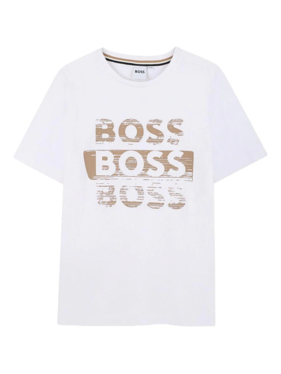BOSS Logo-Embellished Mini T-Shirt for Boys