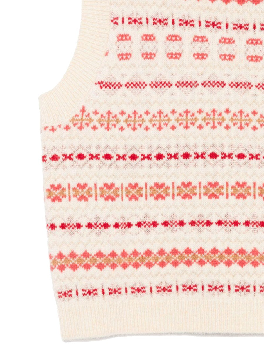 BONPOINT Mini Wool Pullover for Girls