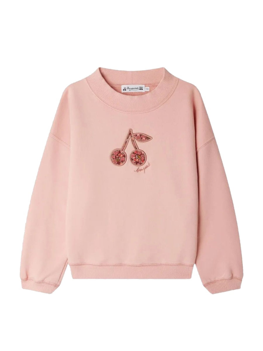 BONPOINT Girls' Logo Mini Sweatshirt