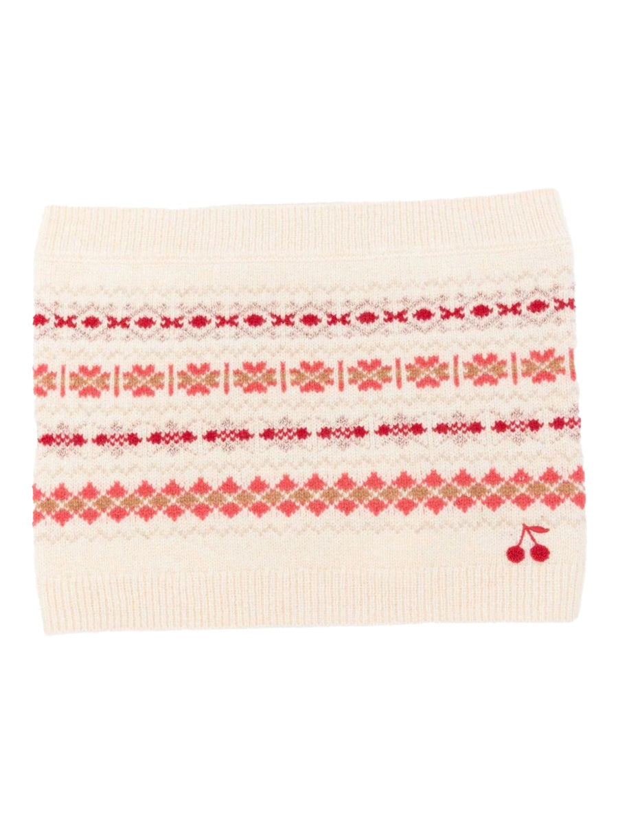BONPOINT Cozy Wool Scarf for Girls