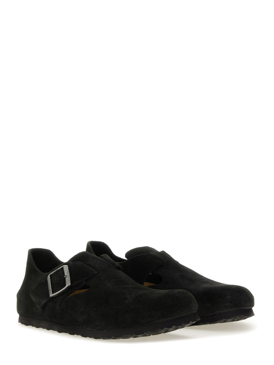 BIRKENSTOCK Premium Suede London Sabot
