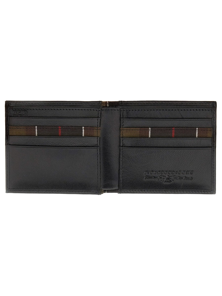 BARBOUR Wallet and Card Holder Set for Men