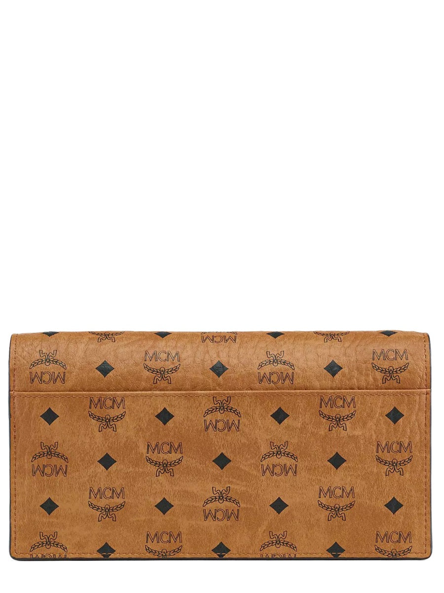 MCM Mini Wallet with Shoulder Strap
