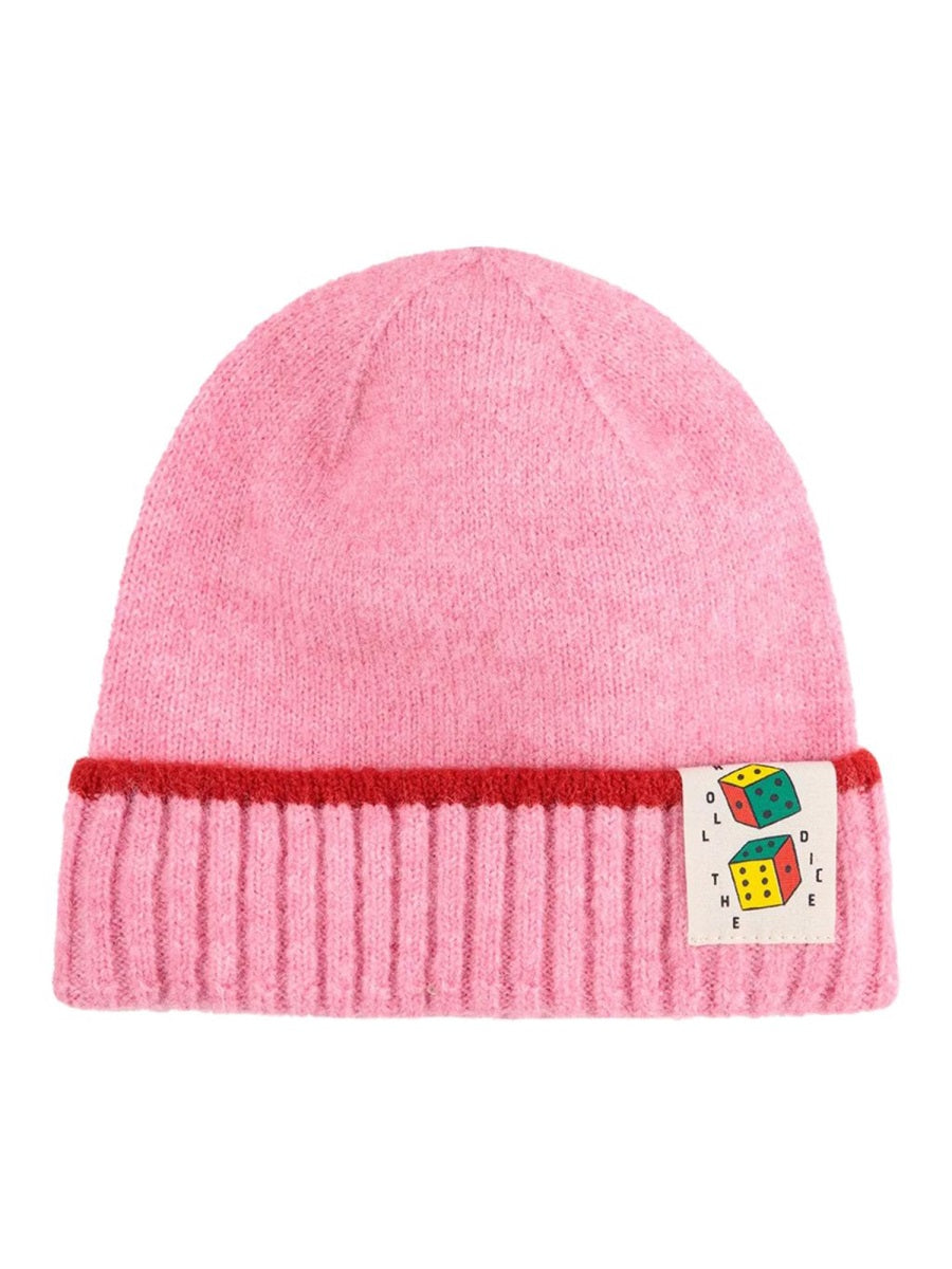 BOBO CHOSES Mini Logo Beanie Hat for Girls