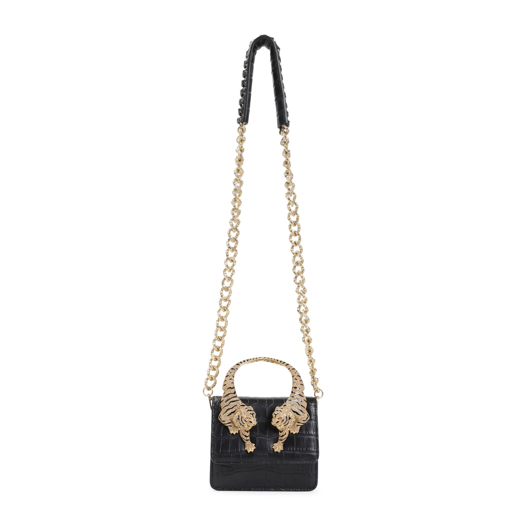 ROBERTO CAVALLI Mini Flap Shoulder Bag