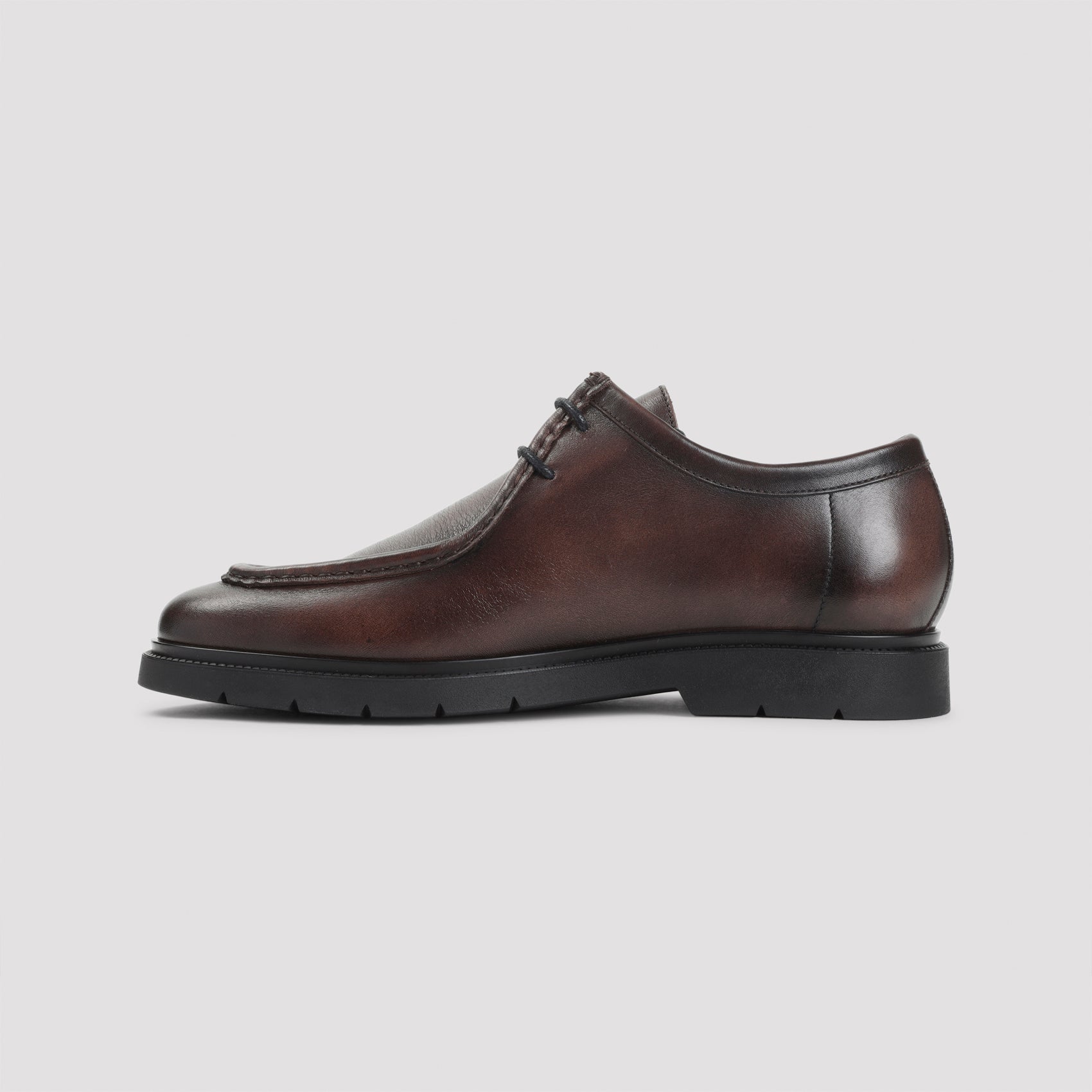 KITON Lace Up Calfskin Shoes for Men