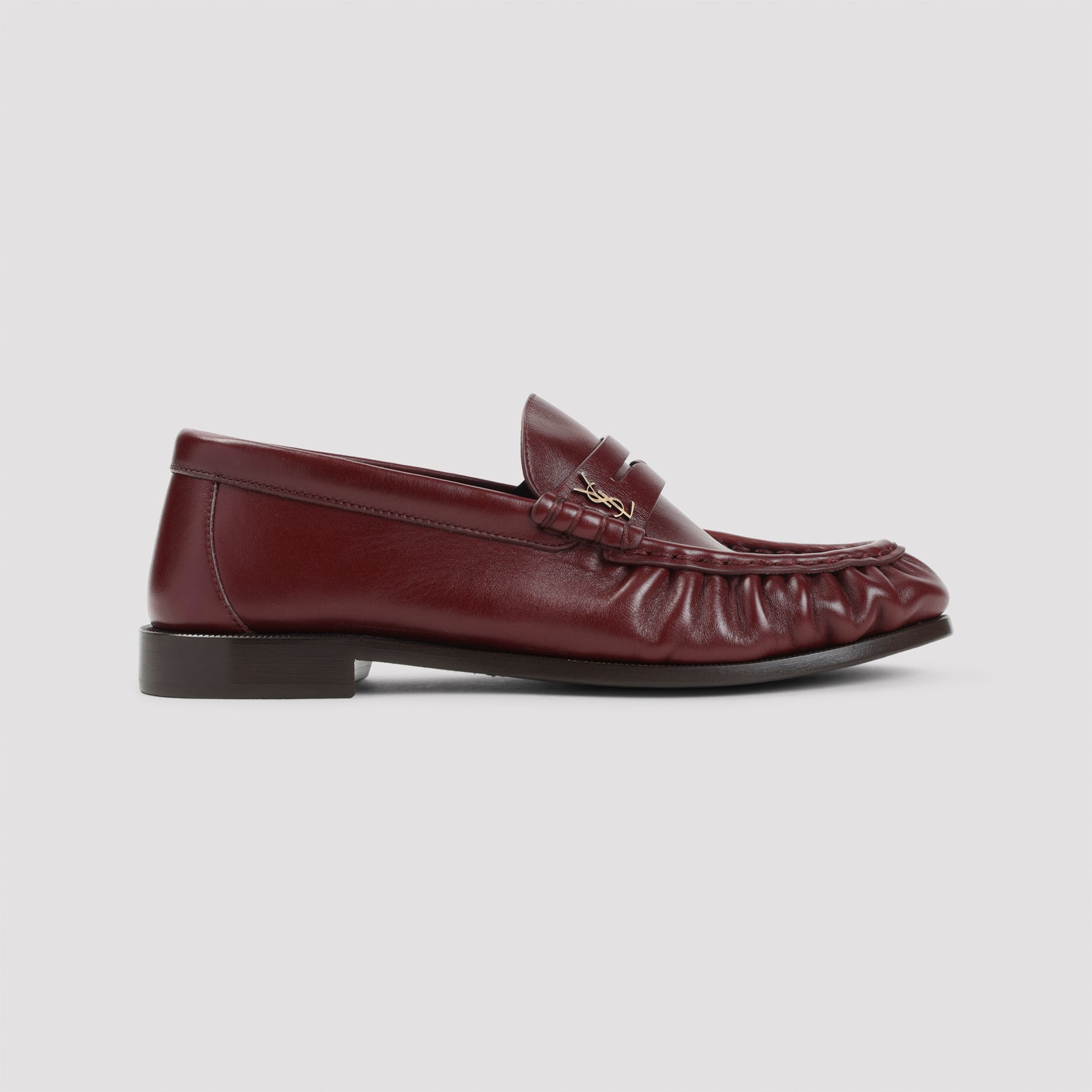 SAINT LAURENT Stylish Leather Loafers for Men