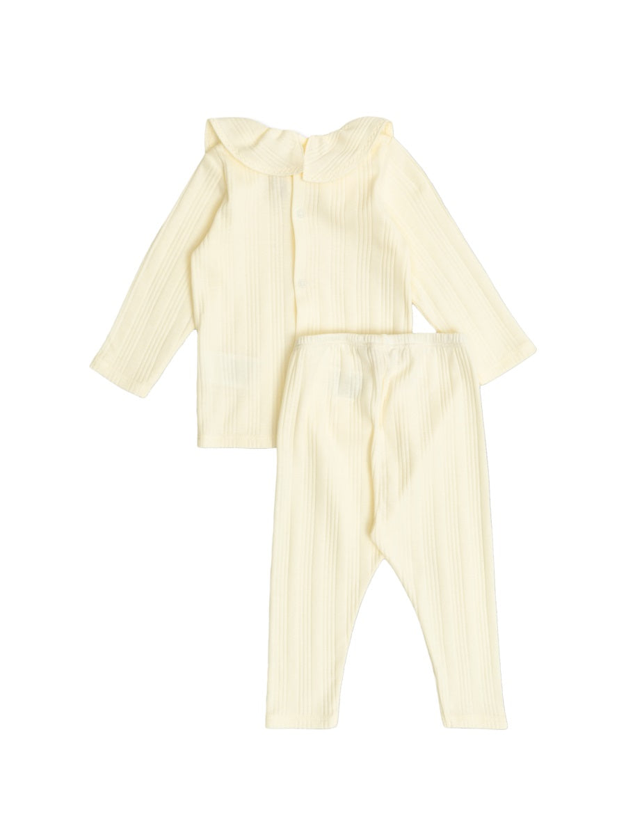 BONPOINT Baby Girls' Cotton T-Shirt and Pants Set