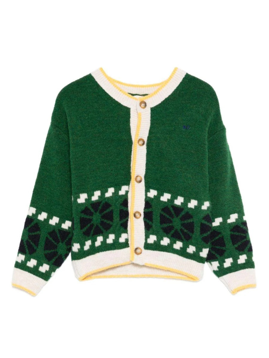 BOBO CHOSES Kaleidoscope Cardigan for Girls
