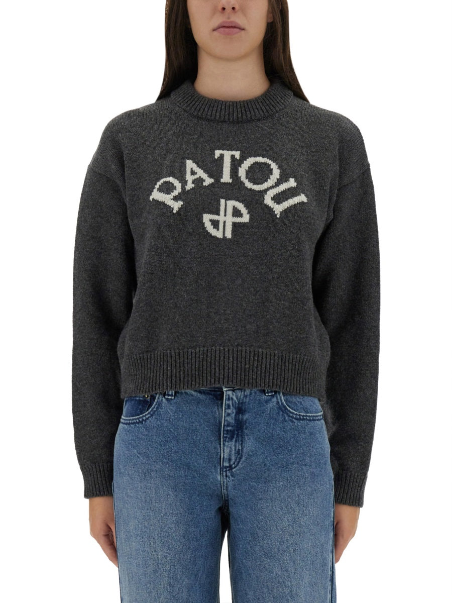 PATOU Cozy Wool Cashmere Sweatshirt for Women