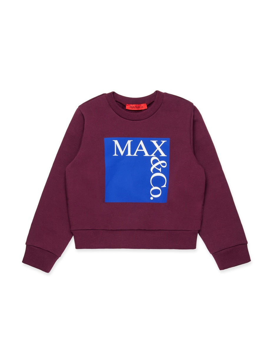 MAX&Co. Cozy 100% Cotton Sweatshirt for Girls