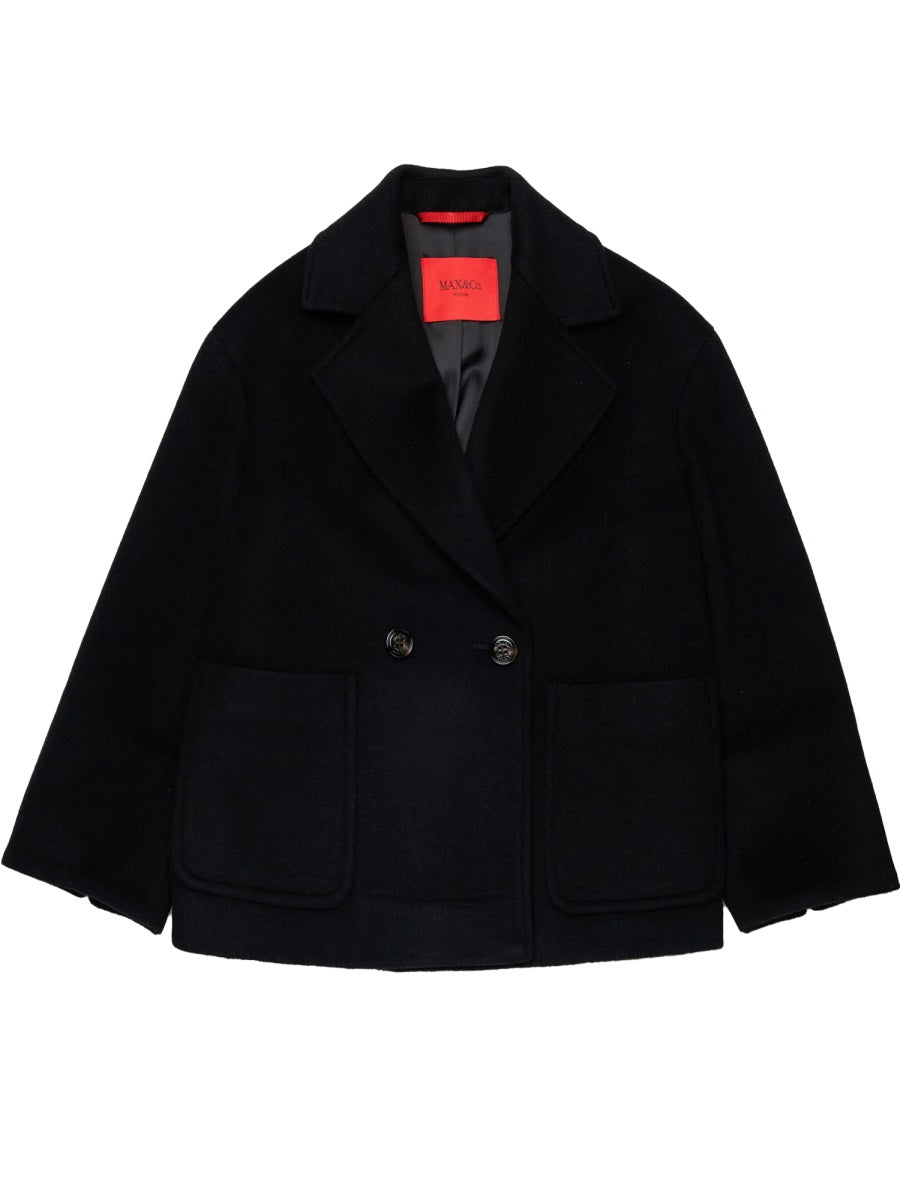 MAX&Co. Chic Wool Trench Coat for Girls