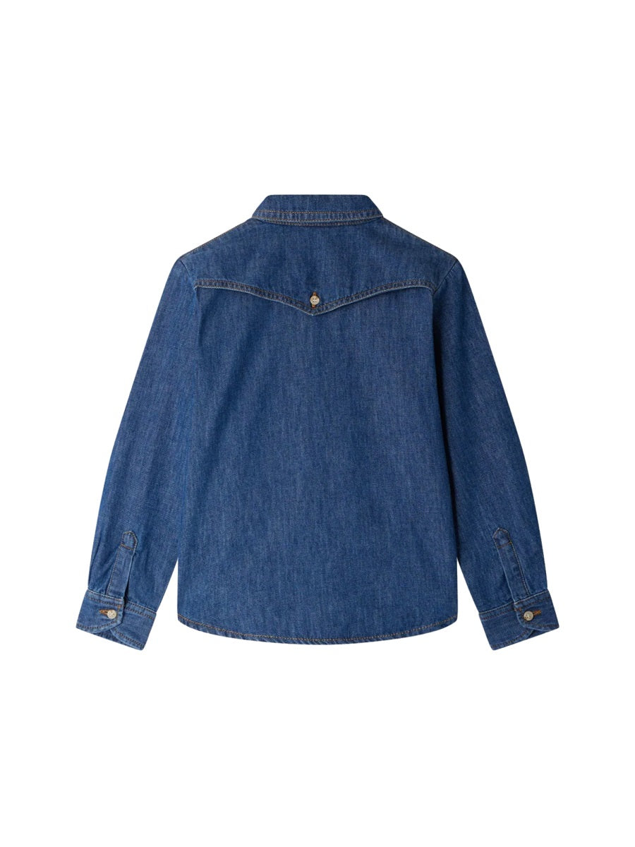 BONPOINT Mini Jared Cotton Shirt for Boys - Fall/Winter 2025