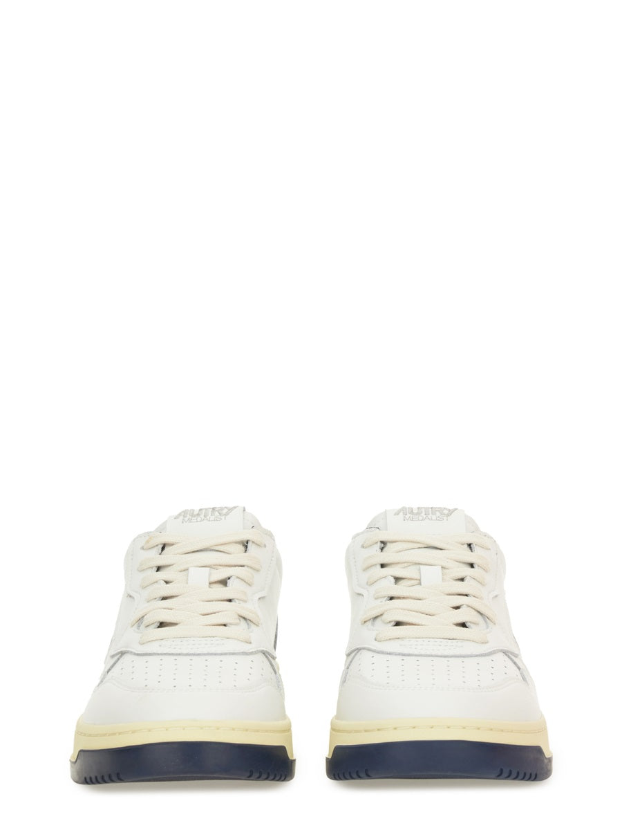 AUTRY X MAISON KITSUNÉ Women's Low-Top Leather Sneakers