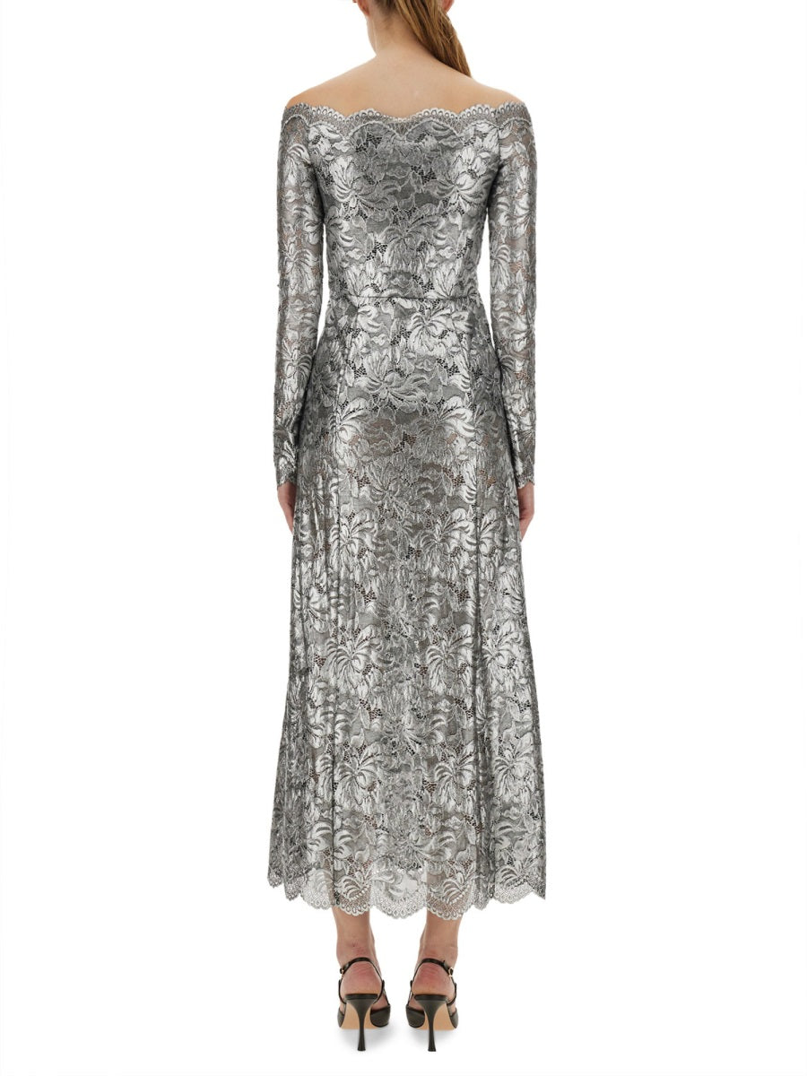 RABANNE Long Lace Dress Size 36