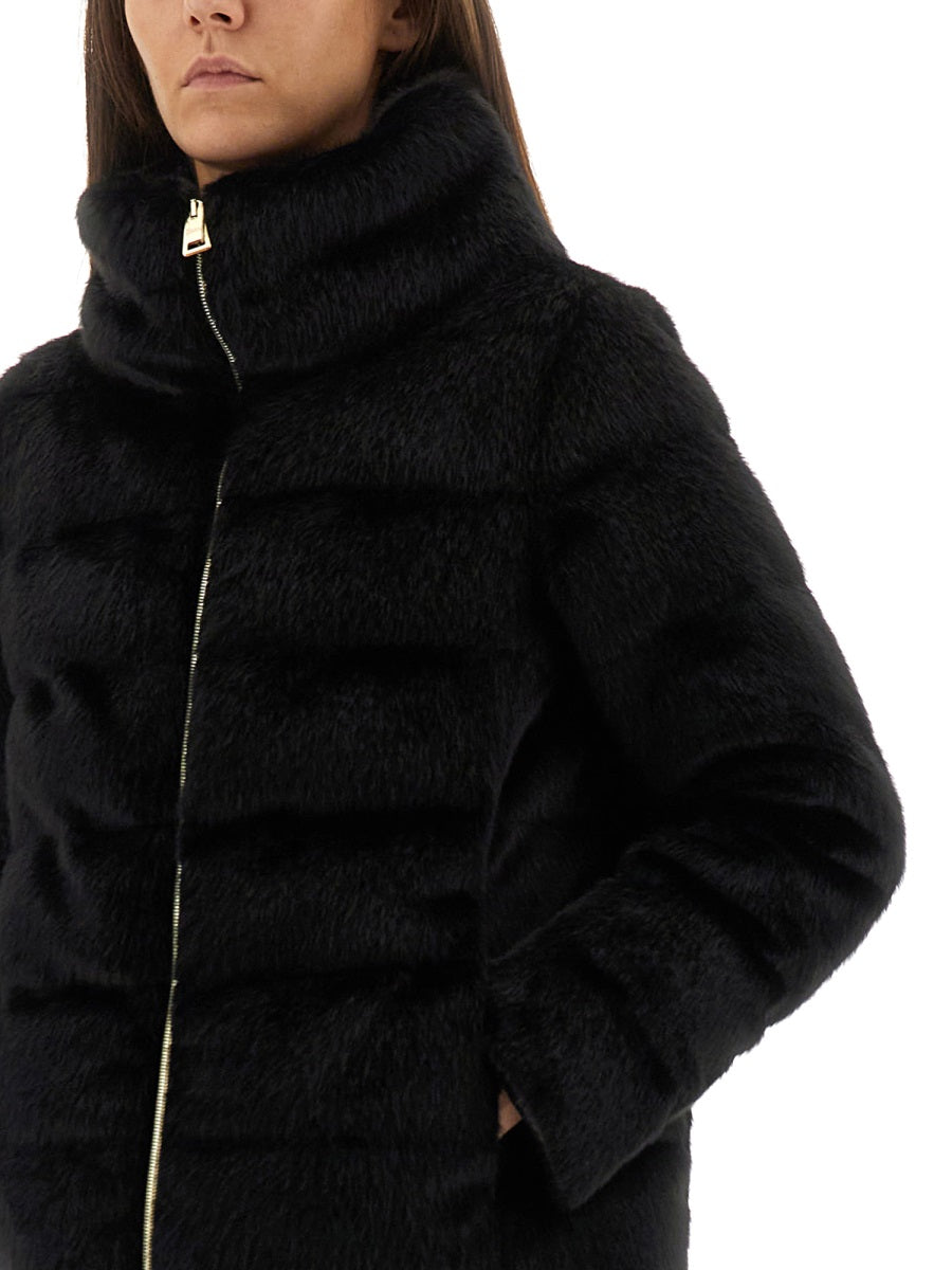 HERNO Cape in Lady Alternative Fur - Size 40 IT
