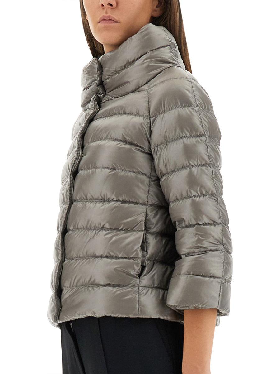 HERNO Sofia Women's Mini Down Jacket, Size 40 IT