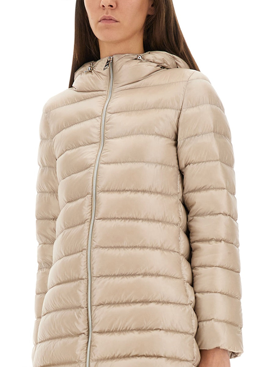 HERNO A-Shape Resort Down Jacket - Size 40