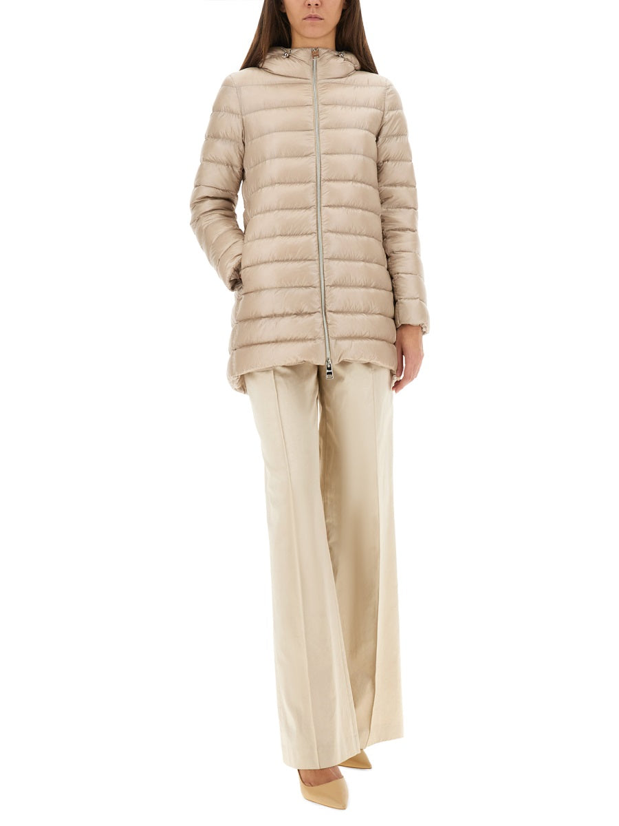 HERNO A-Shape Resort Down Jacket - Size 40