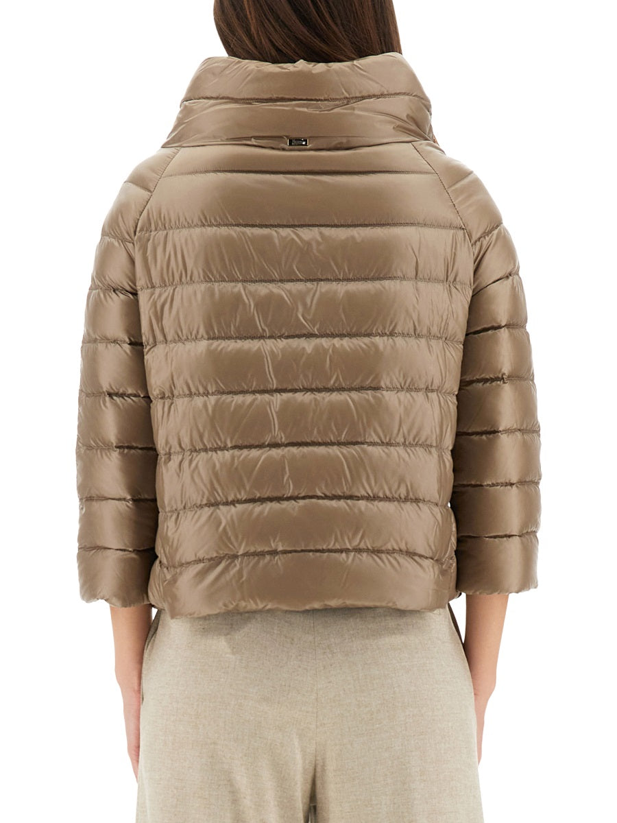 HERNO Elegant Down Jacket for Women - Size 40 IT