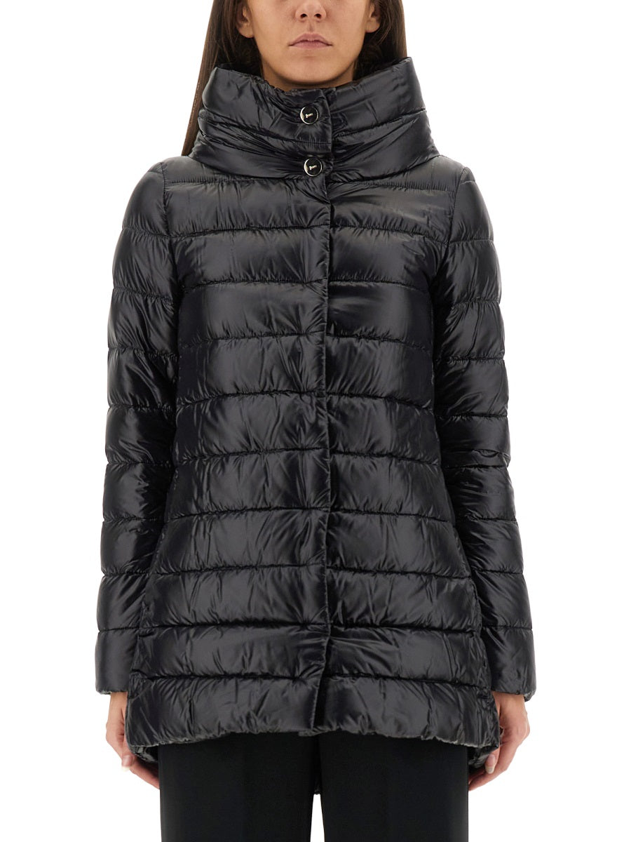 HERNO A-Shape Amelia Down Jacket - Size 40