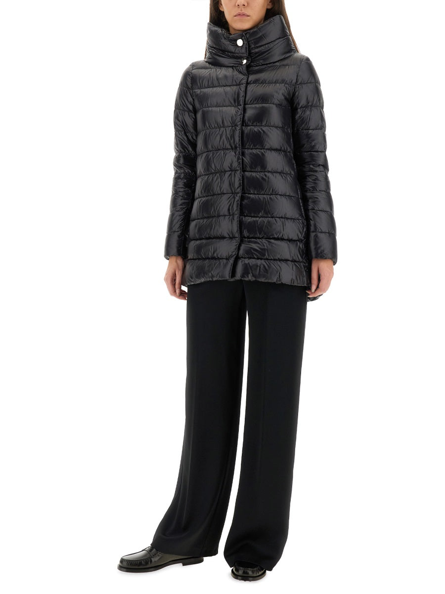 HERNO A-Shape Amelia Down Jacket - Size 40