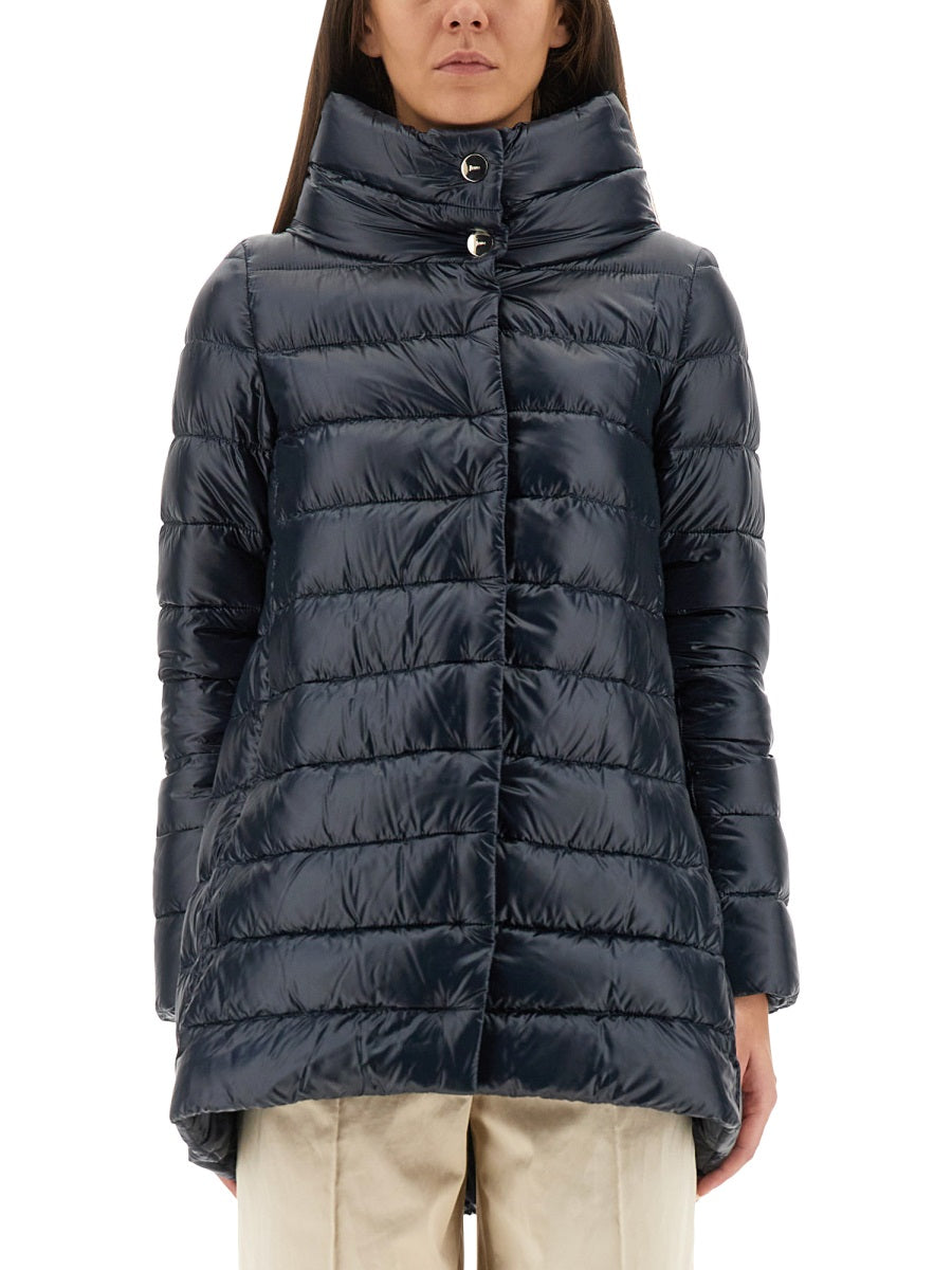 HERNO A-Shape Amelia Down Jacket - Size 40 IT