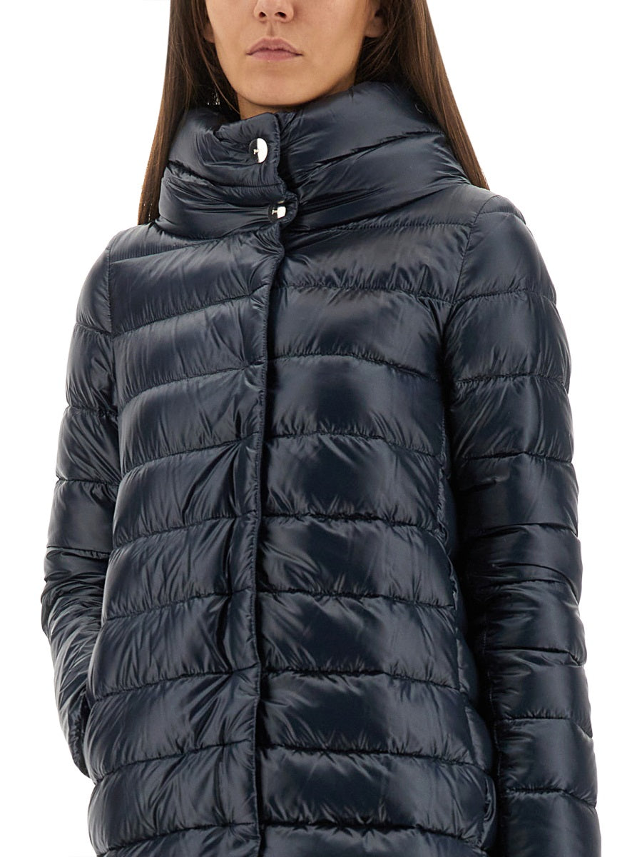 HERNO A-Shape Amelia Down Jacket - Size 40 IT