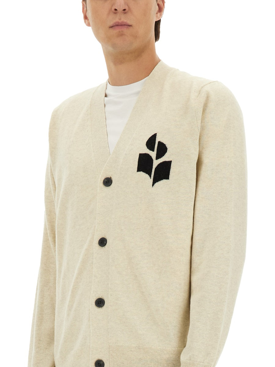 MARANT Men's Logo Cardigan - Size L