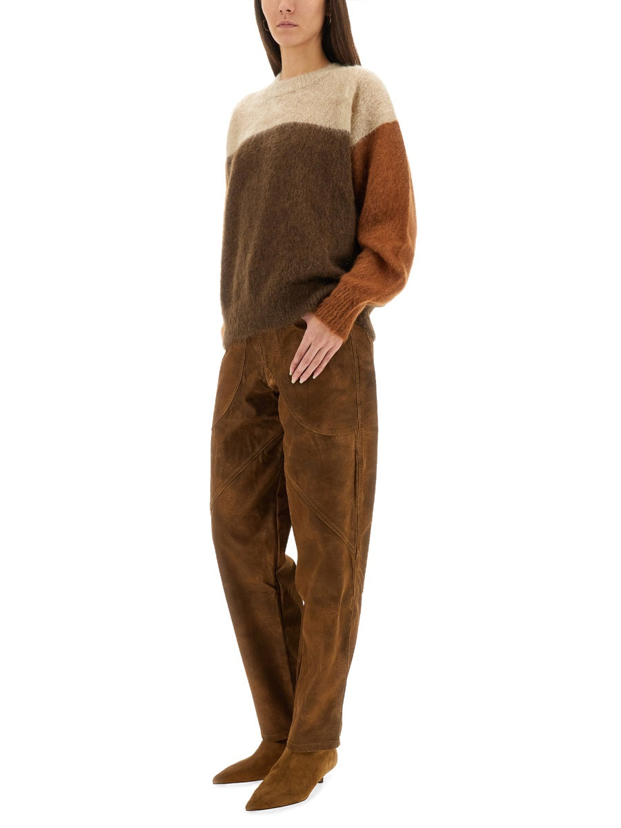 MARANT ÉTOILE Multicolour Mohair Blend Women's Sweater