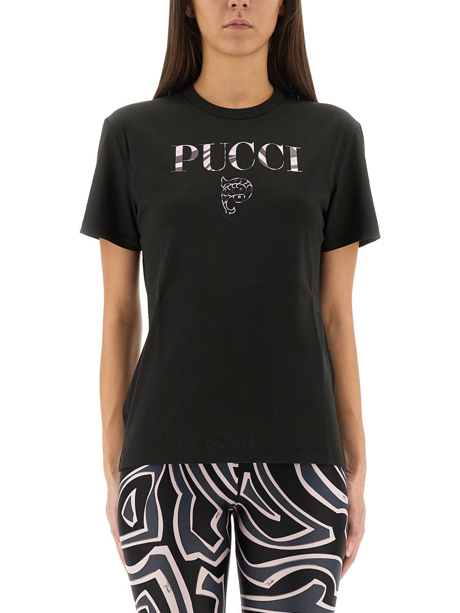 PUCCI Women's Mini Graphic T-Shirt