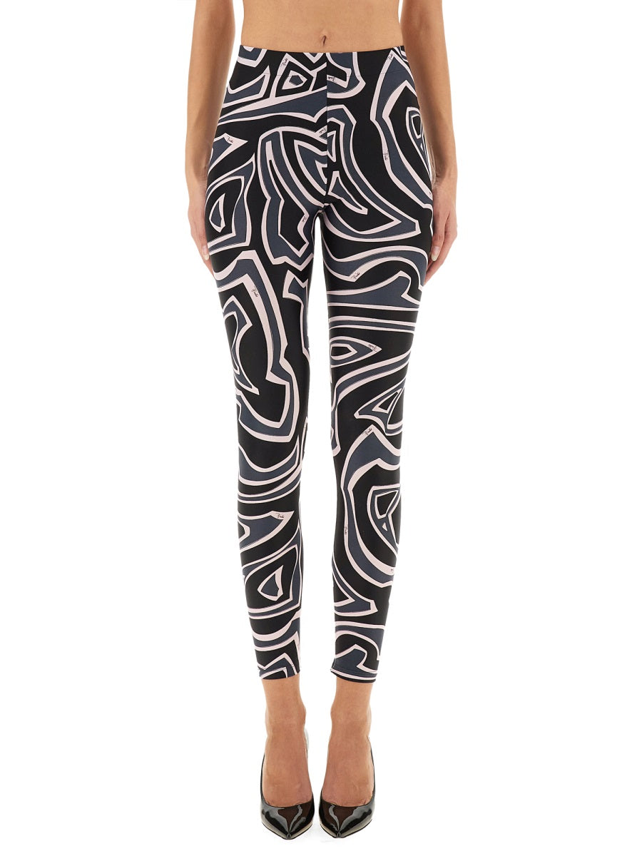 PUCCI Labyrinth Print Leggings - Size S
