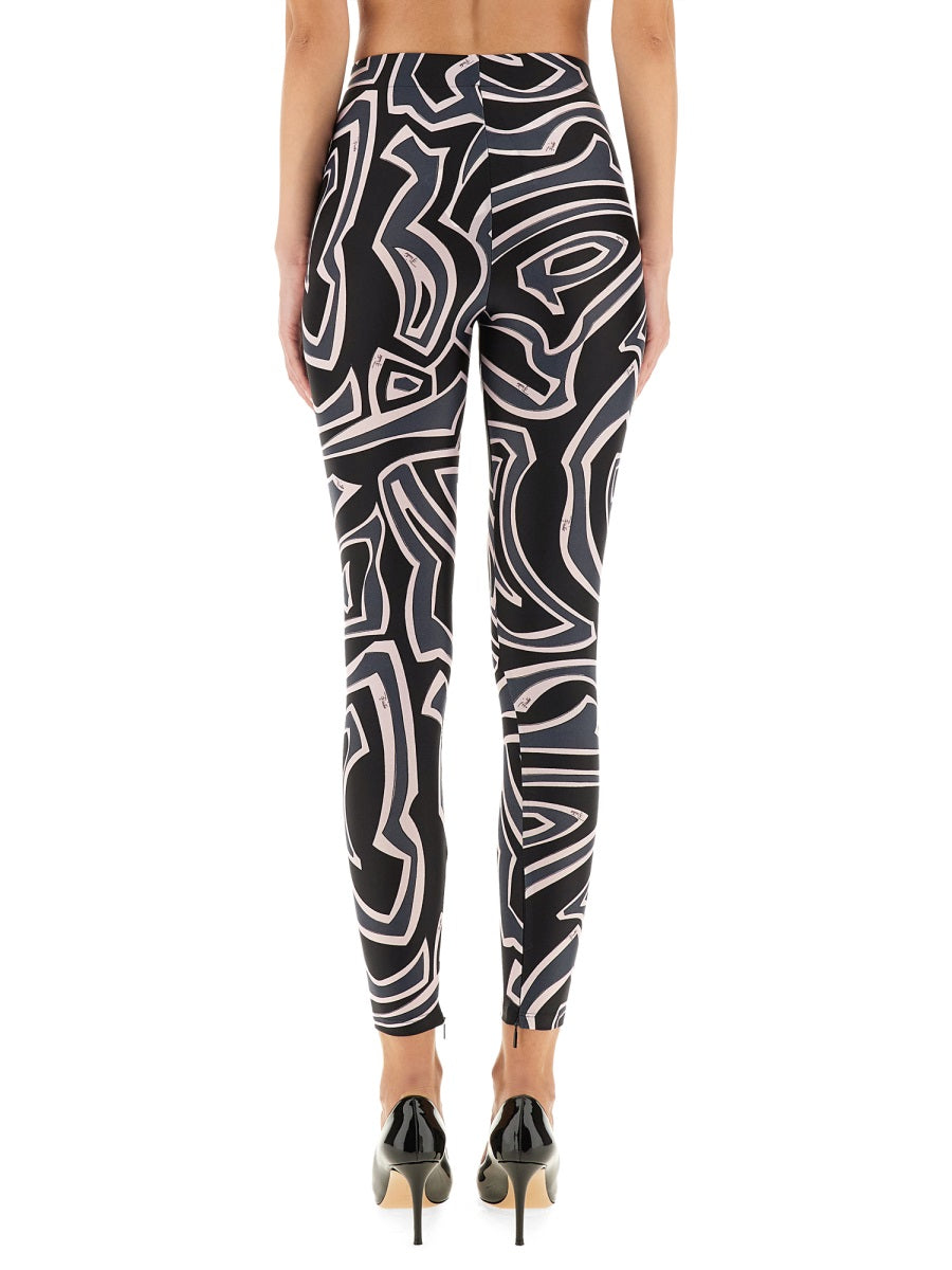 PUCCI Labyrinth Print Leggings - Size S