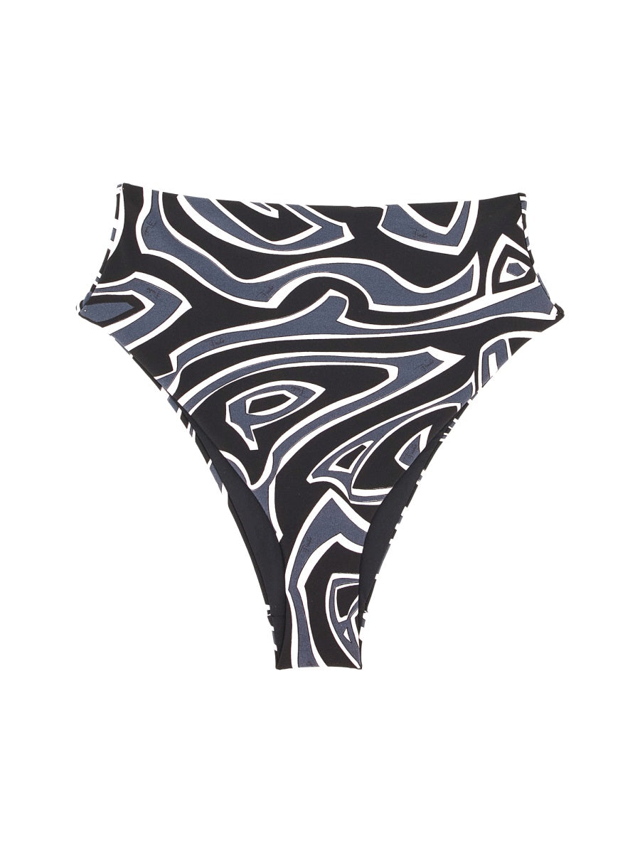PUCCI Marble Print Bikini Bottom - Size S