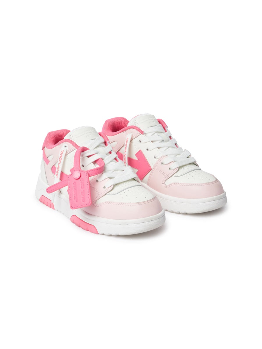 OFF-WHITE Mini Stylish Sneakers with Tags for Girls