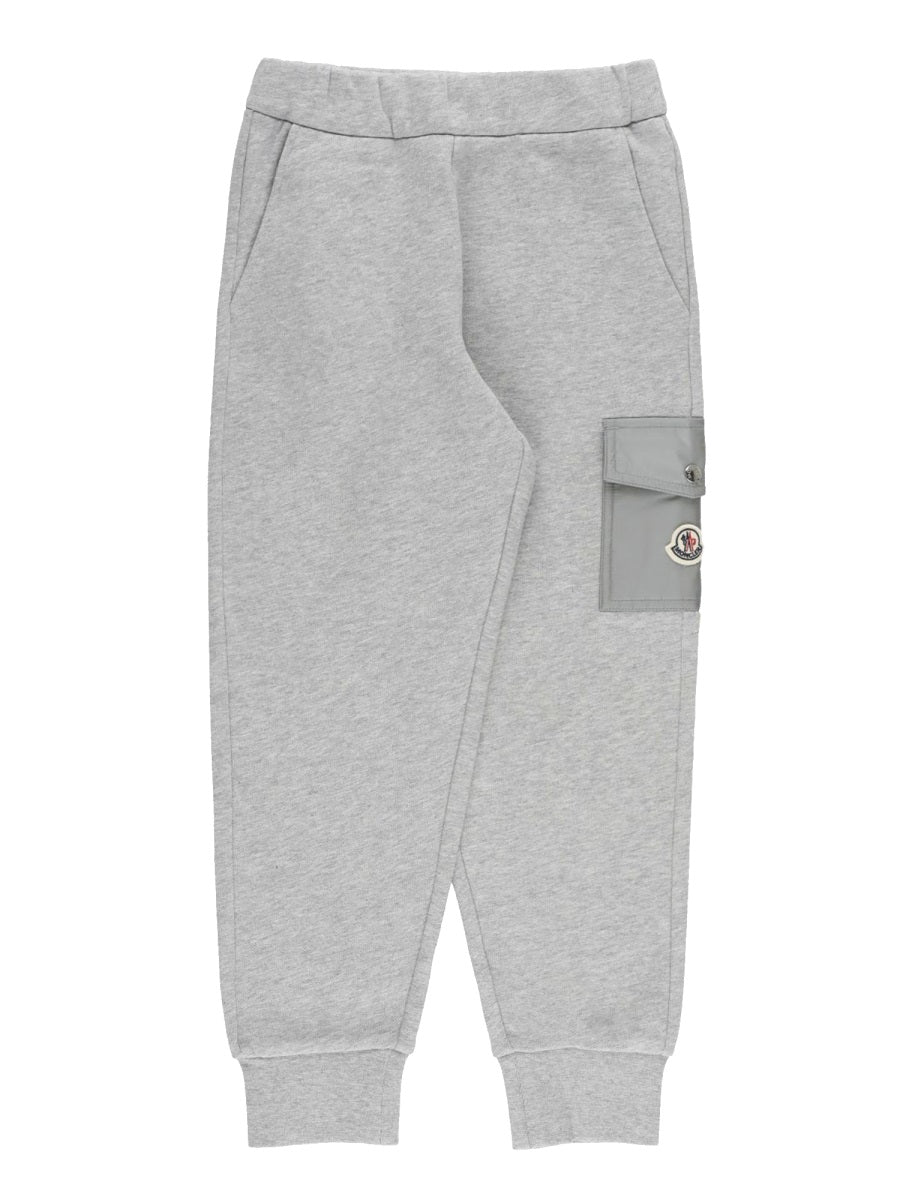 MONCLER Unisex Logo Trousers for Kids - FW25