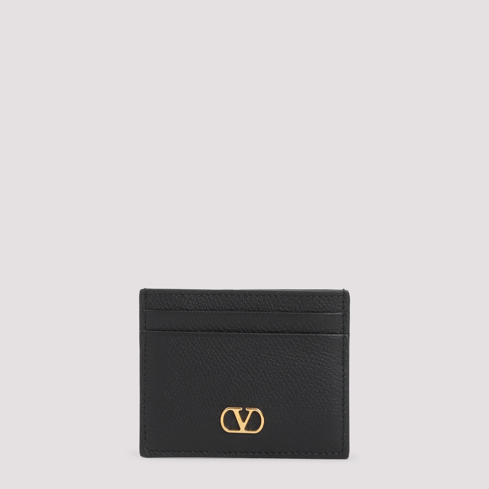 VALENTINO GARAVANI Men's Mini Signature V-Logo Card Case