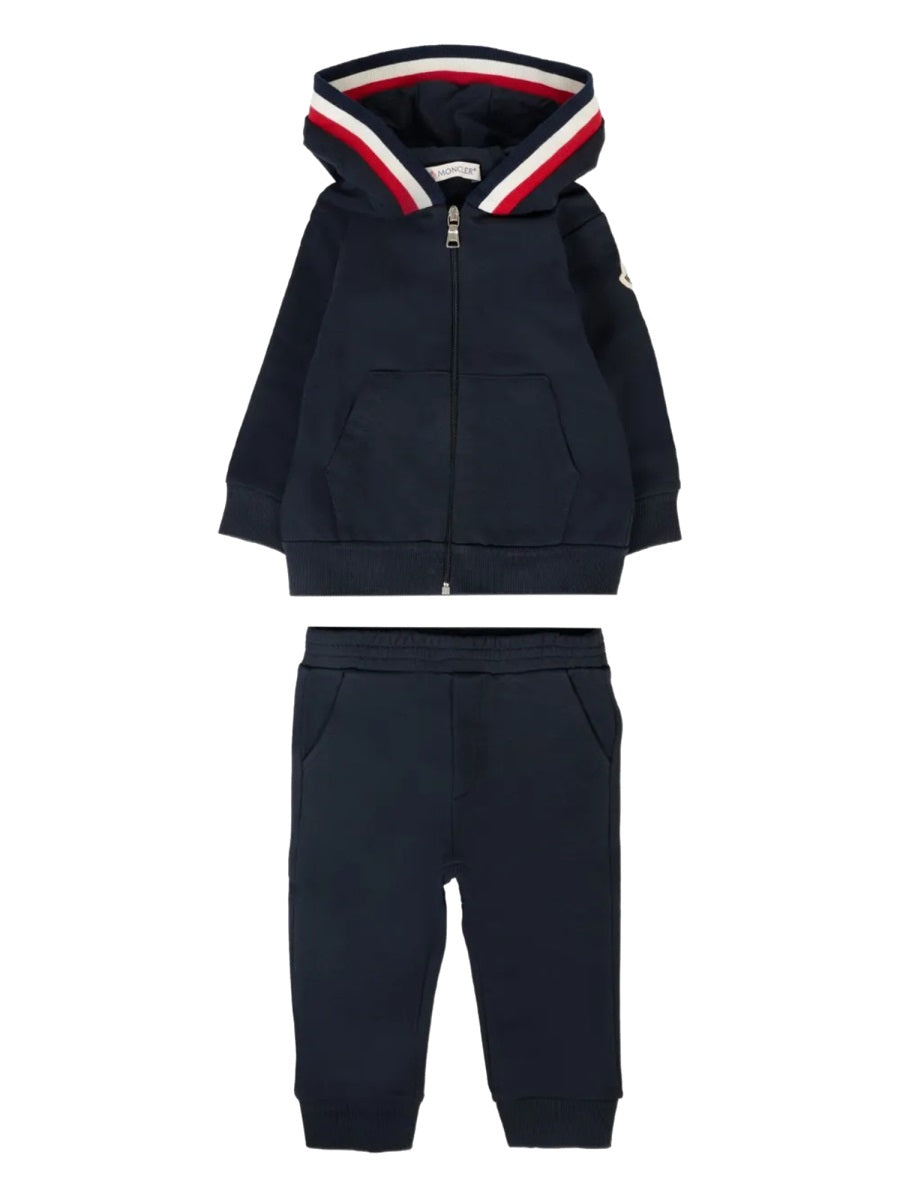 MONCLER Mini Sweatpants Set with Sweatshirt