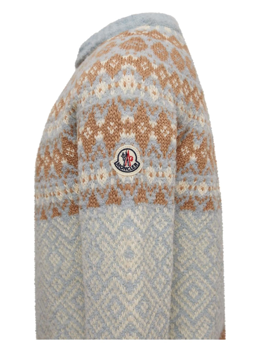 MONCLER Trendy Choker Sweater for Kids