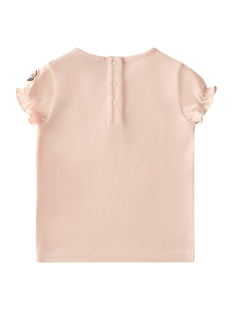 MONCLER Mini T-Shirt with Heart Logo