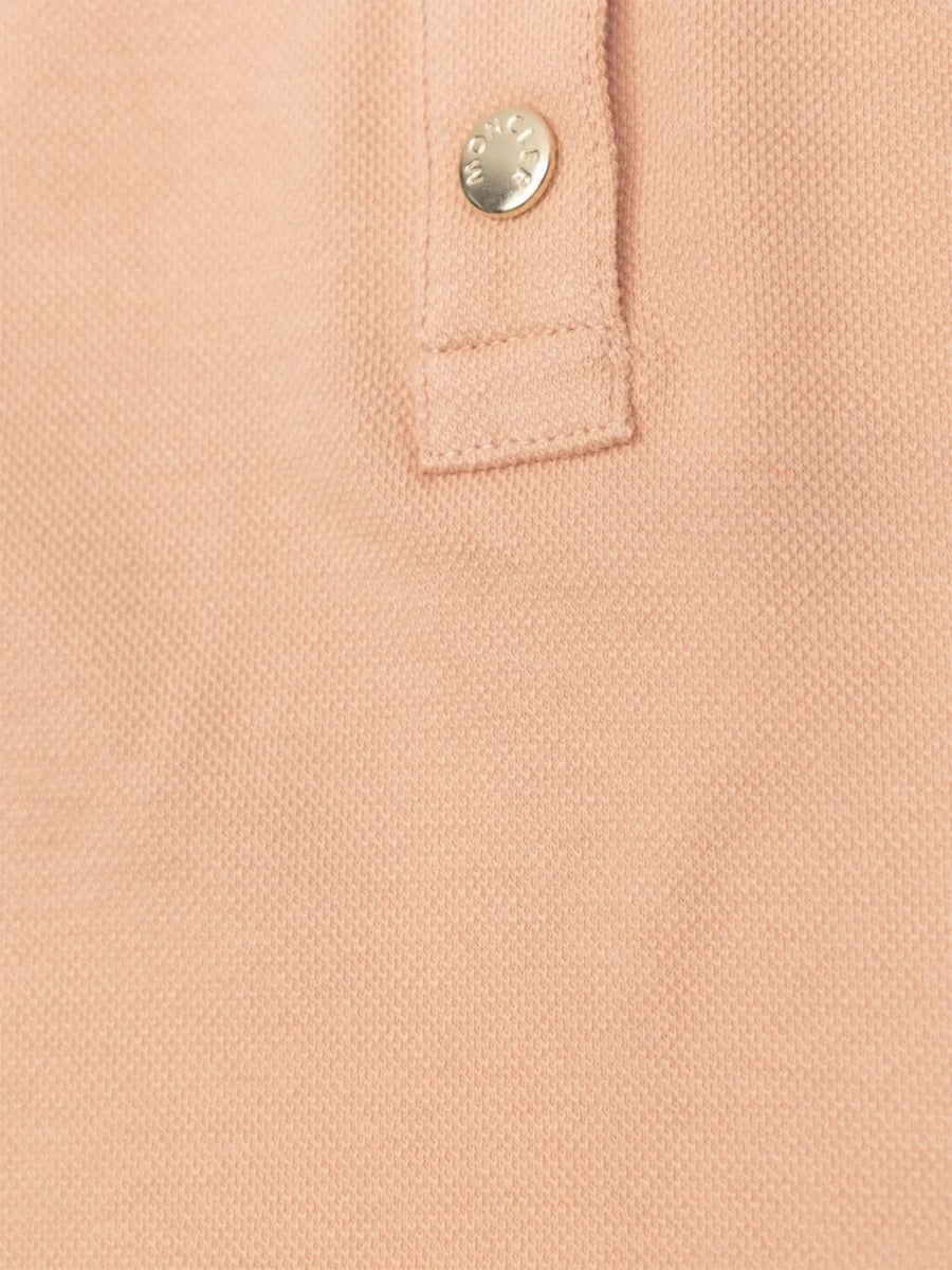 MONCLER Mini Dress with Logo for Girls