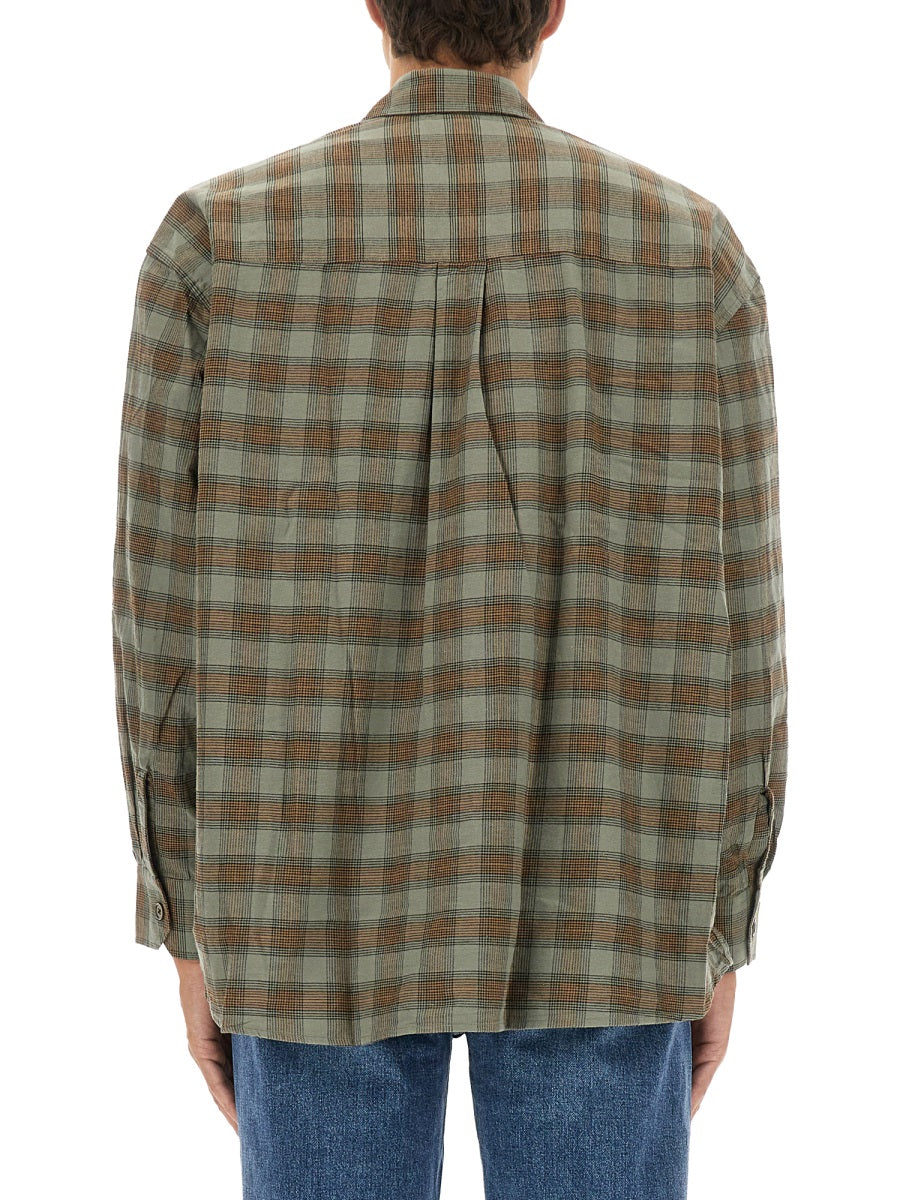 OUR LEGACY Plaid Flannel Shirt - Size 48