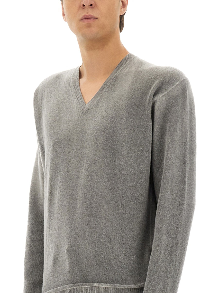 OUR LEGACY Men's Parallel Mesh Sweater - Size 48 IT
