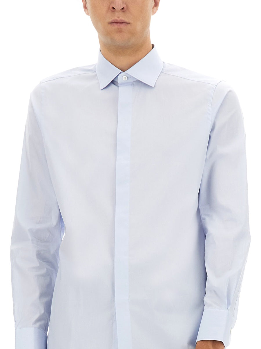 ZEGNA Classic Cotton Shirt for Men - Size 41