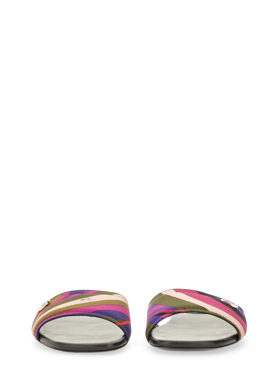PUCCI Silk Upper Flats for Women